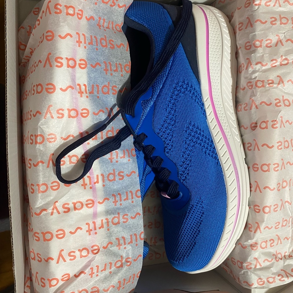 EASY SPIRIT Blue Comfort Walking Sneakers Women's 9.5M - Picture 6 of 10